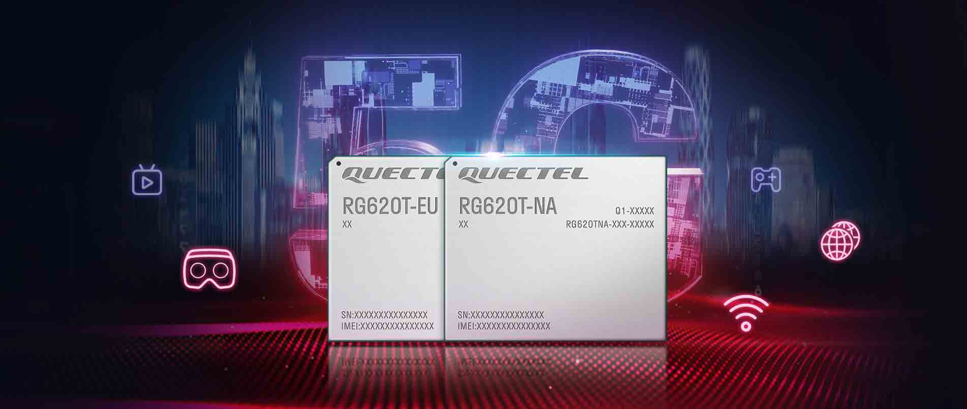 赋能全球5G FWA 市。琷9国际集团基于MediaTek T830发布全新5G R16模组RG620T